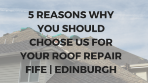 5 Reasons Why You Should Choose Us For Your Roof Repairs