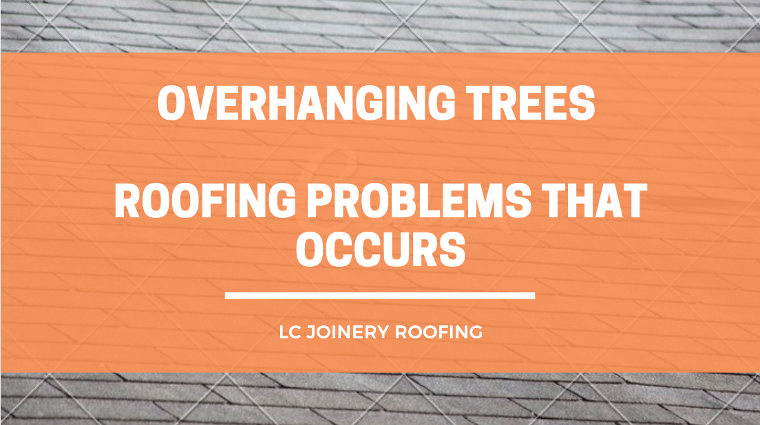 OVERHANGING TREES ROOFING PROBLEMS THAT OCCURS