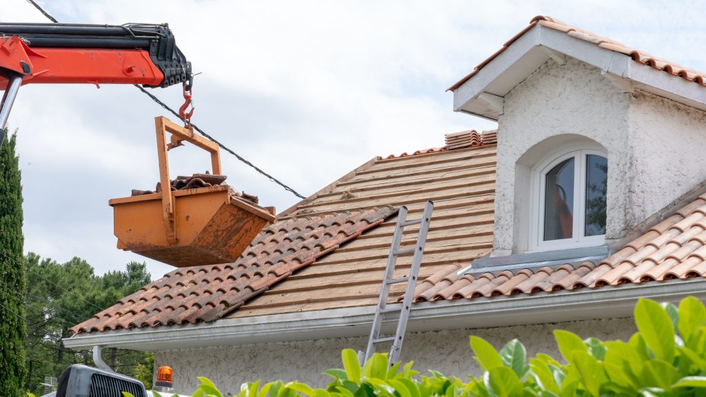 Tiled roof repairs