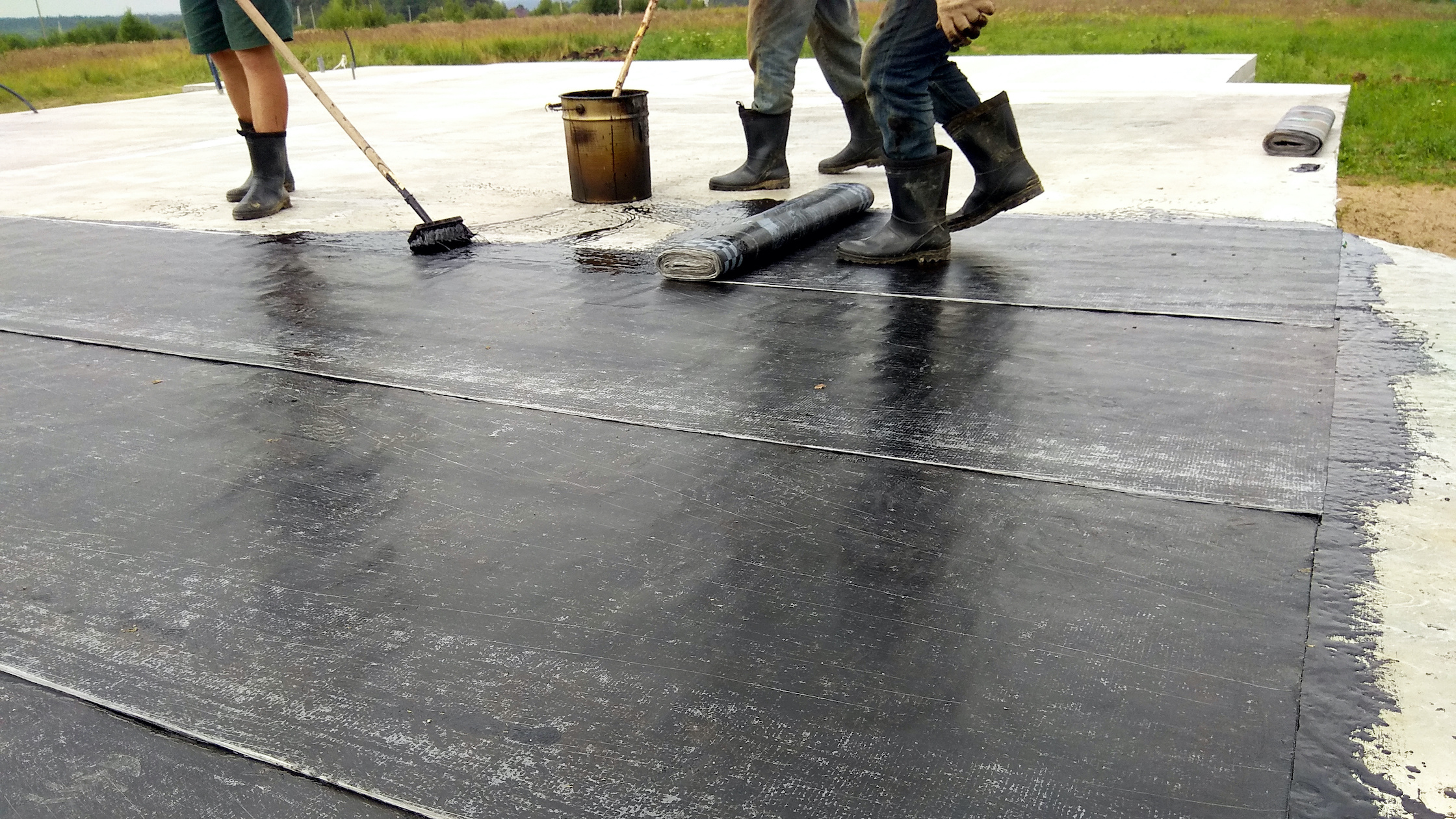Bitumen roof repairs